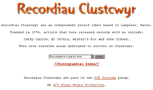 clustcwyr/index.html - March 2002