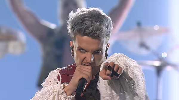 Baby Lasagna Baby Lasagna points down the lens in his lacy pirate garb.